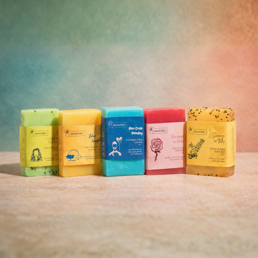 Ultimate Soap Bar Collection — Refresh, Purify & Glow Combo