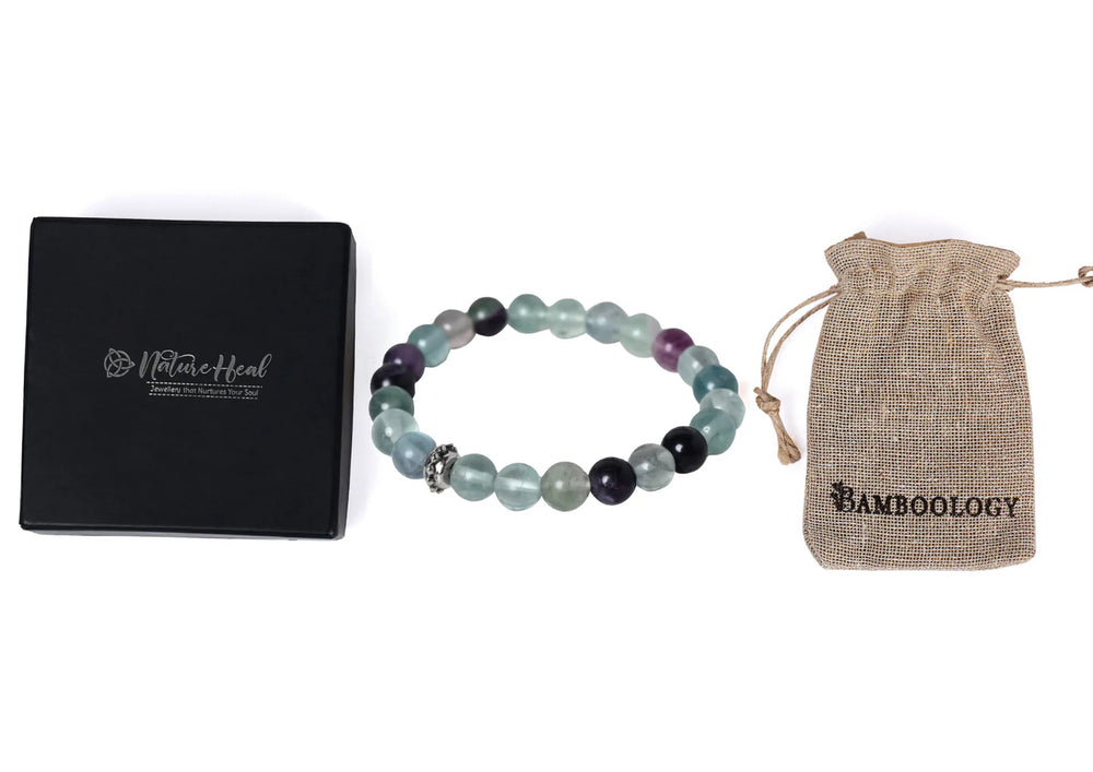 Healing stone Flourite Bracelet - EarthBased