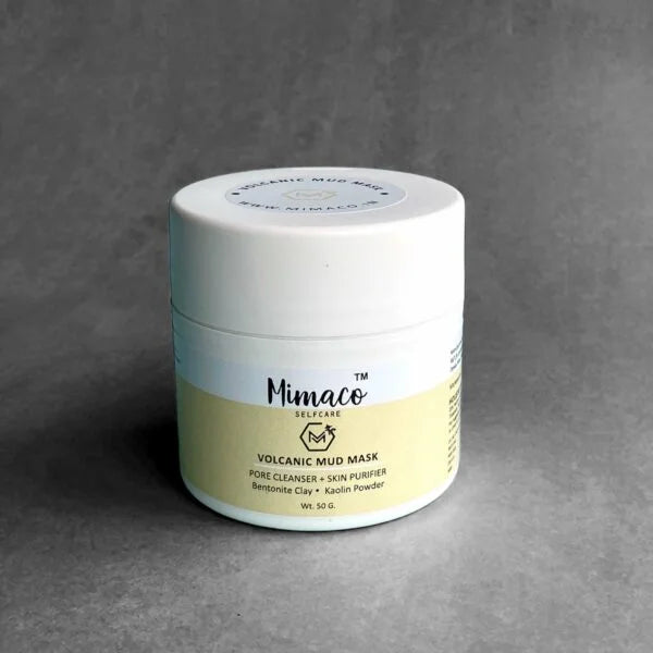 VOLCANIC MUD MASK - Skin Purifier & Pore Cleanser - EarthBased