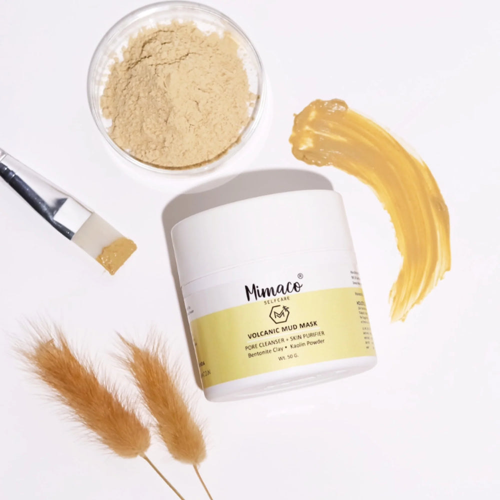 VOLCANIC MUD MASK - Skin Purifier & Pore Cleanser - EarthBased