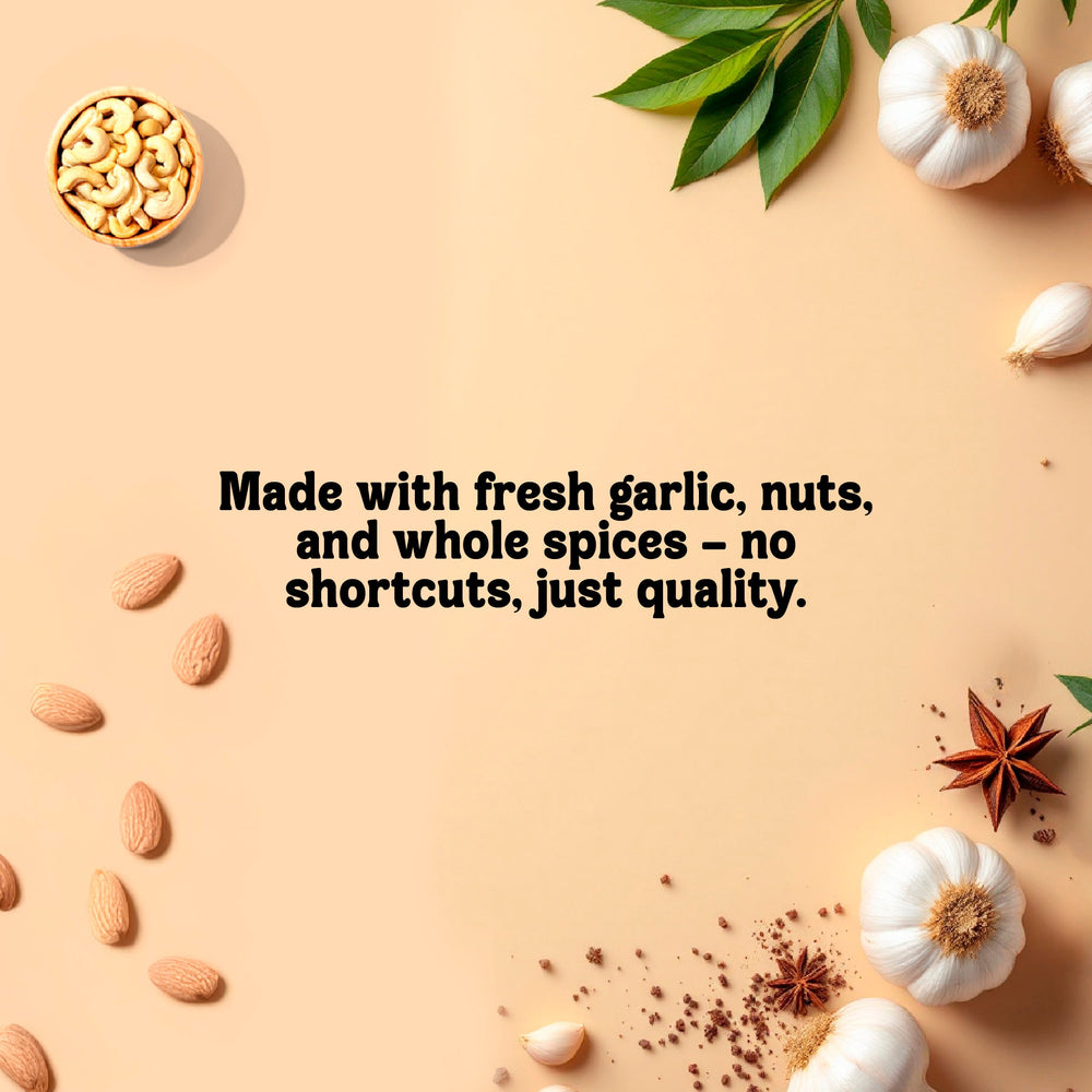 Handmade Vegan Garlic Spread - EarthBased