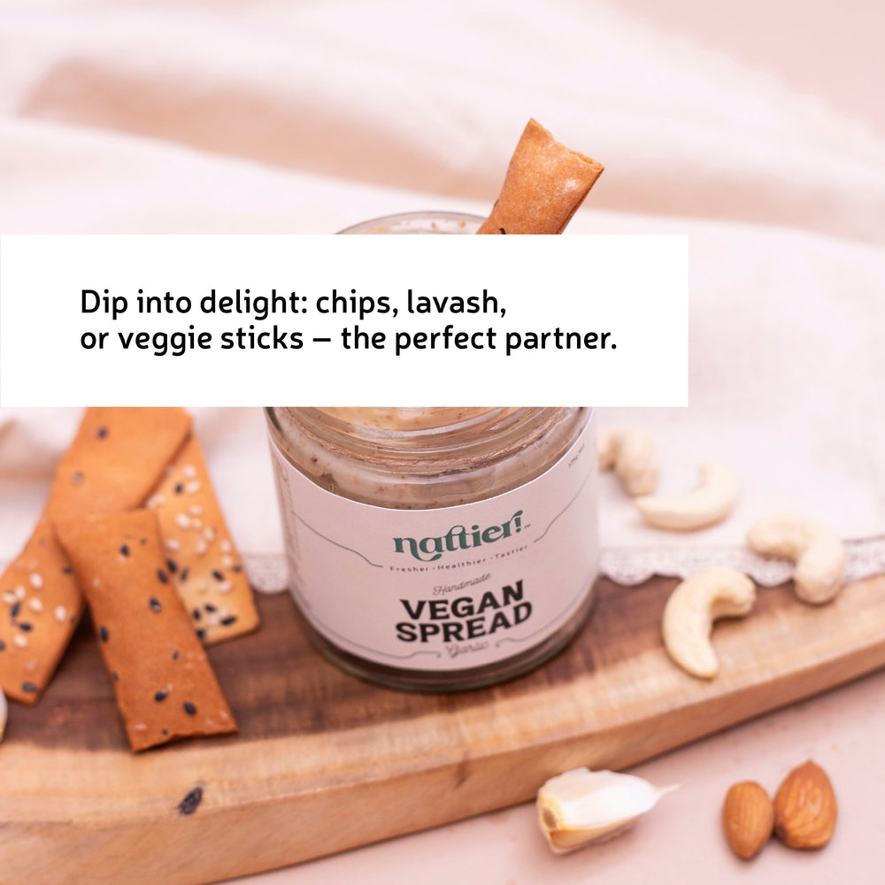 Handmade Vegan Garlic Spread - EarthBased