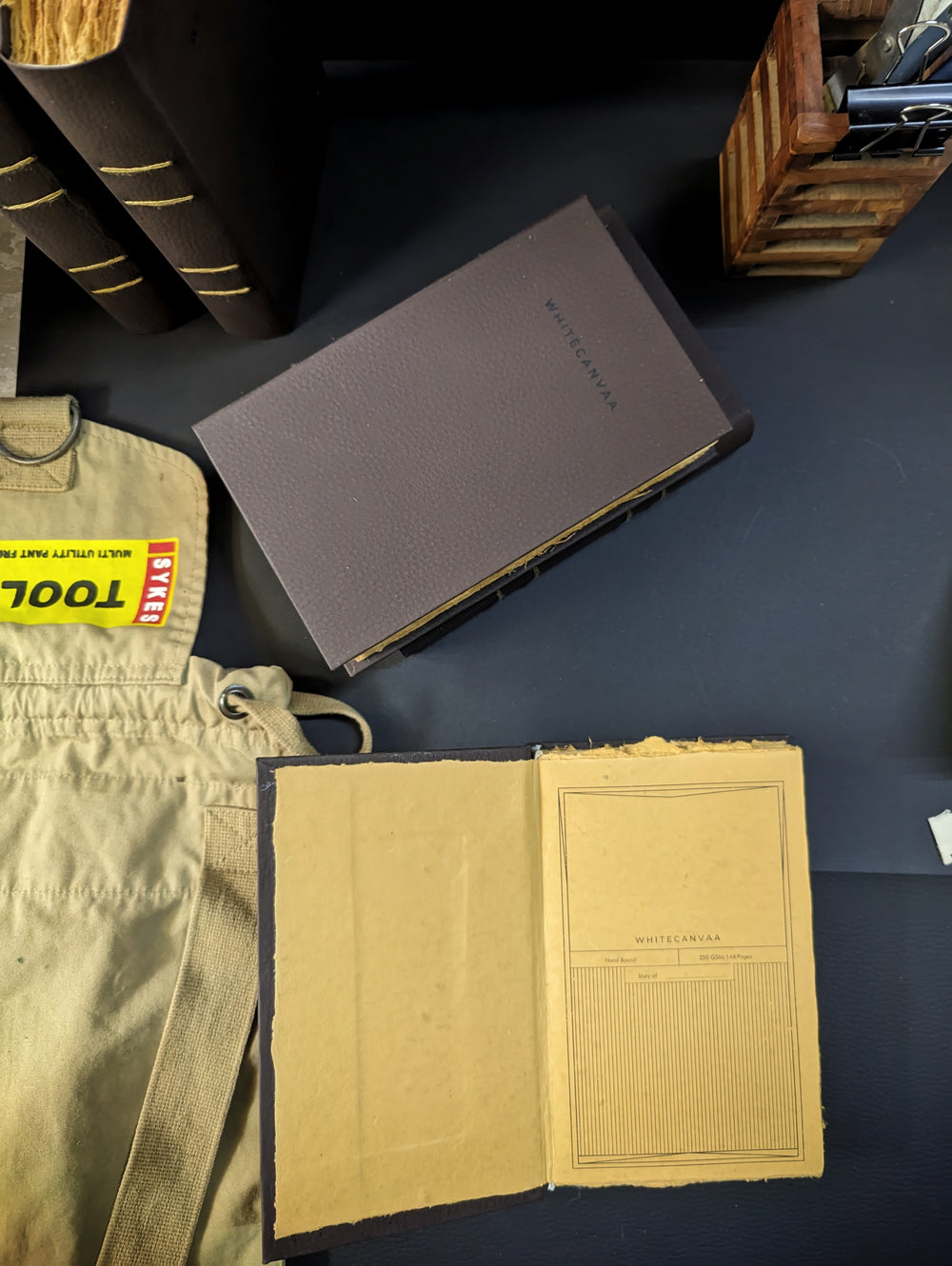 Odyssey Journal I Vegan Leather Like Journal I Old School I Timeless classic - EarthBased