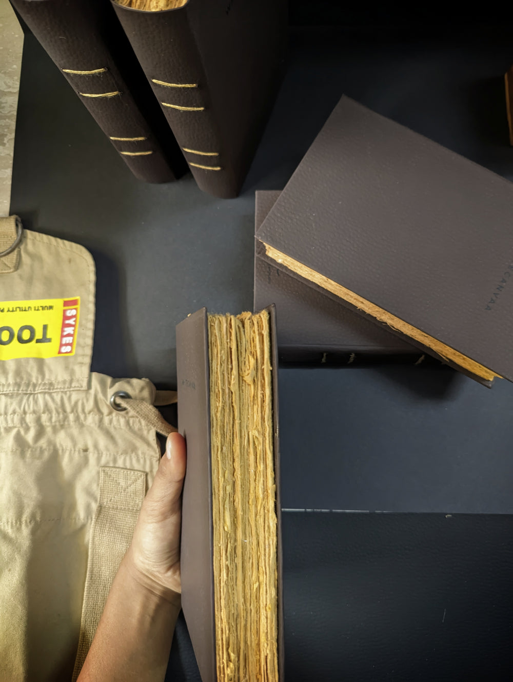 Odyssey Journal I Vegan Leather Like Journal I Old School I Timeless classic - EarthBased