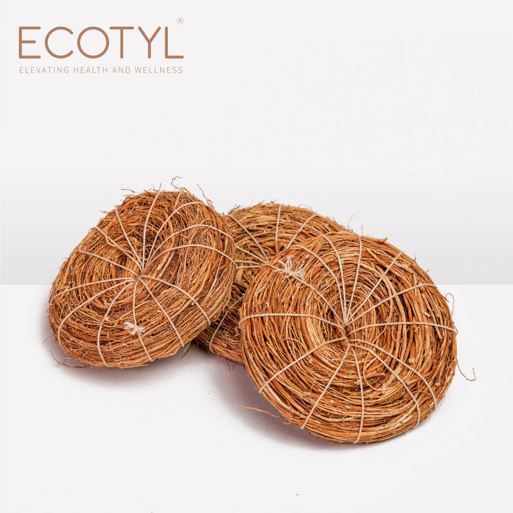 Vetiver Scrubber - Set of 6 | Ecotyl - EarthBased