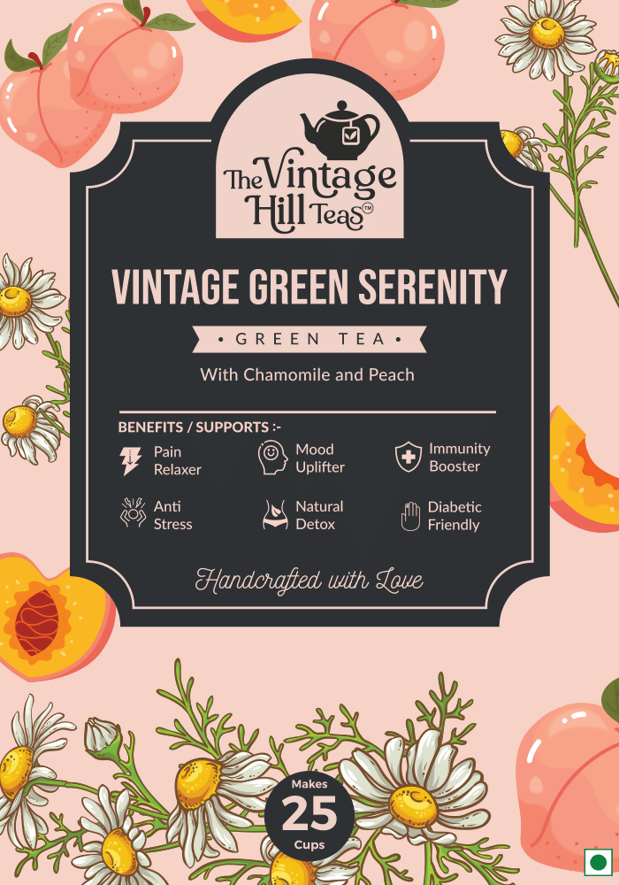 Vintage Peach Serenity - EarthBased