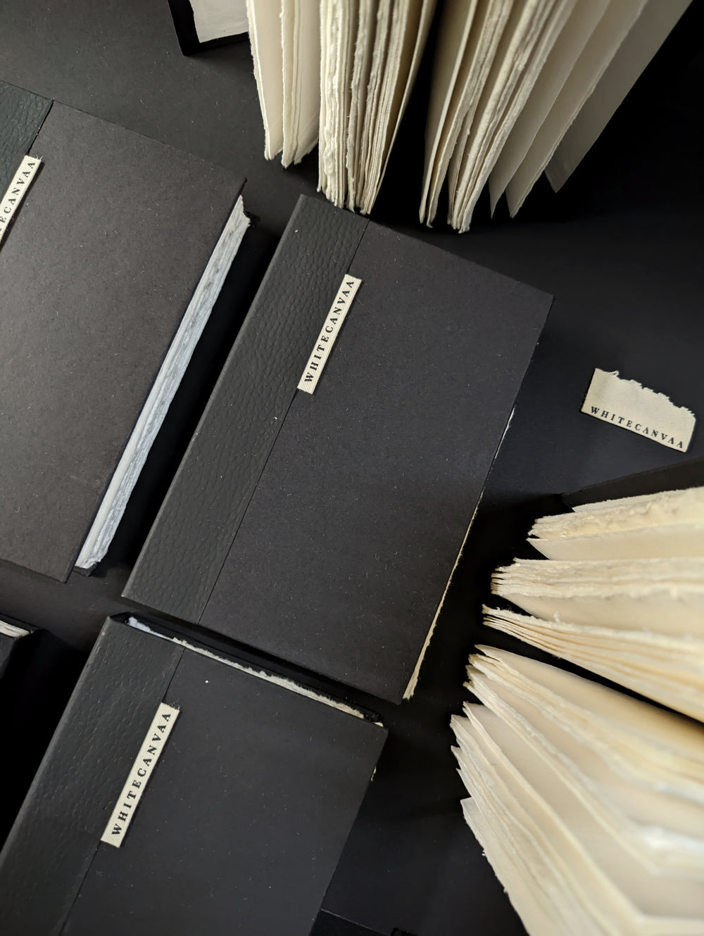 Double Trouble Black Sketching Journal I White Paper Journal - EarthBased