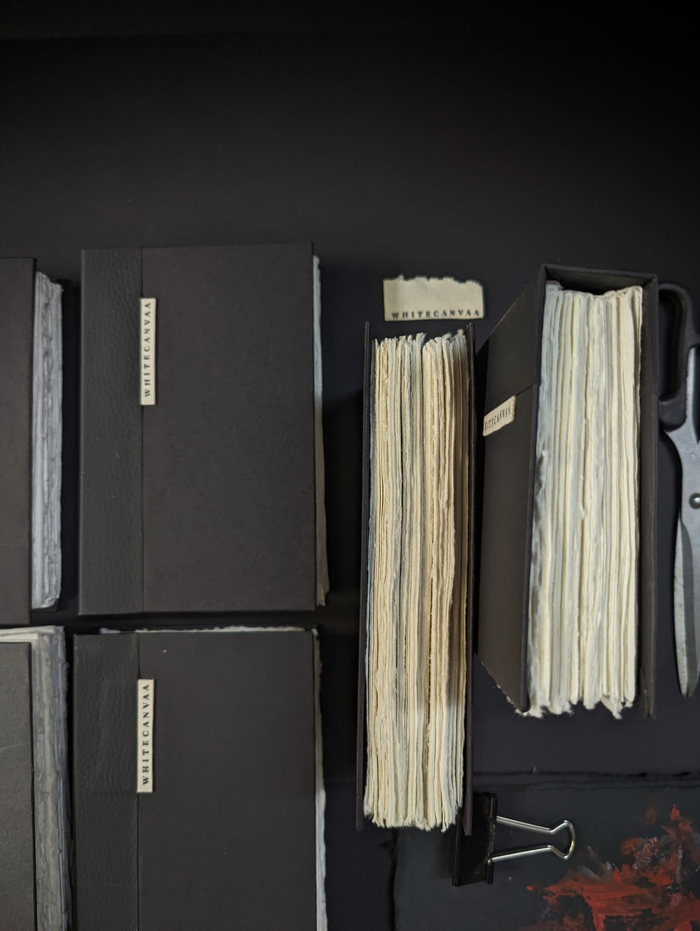 Double Trouble Black Sketching Journal I White Paper Journal - EarthBased