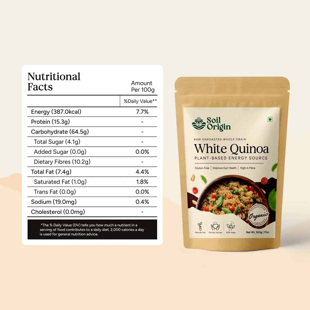 Whole Quinoa | Soil Origin - EarthBased