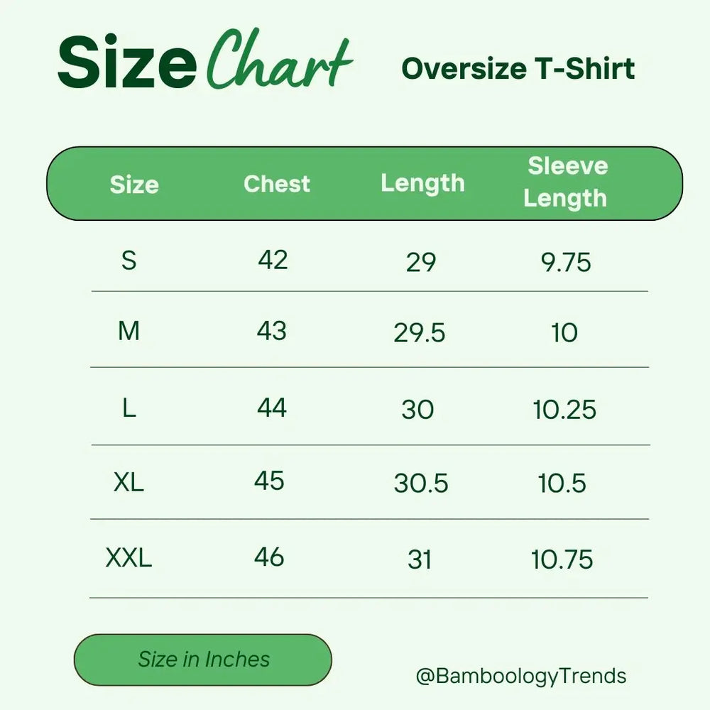 Women Oversized Bamboo T-Shirt – Soft, Breathable & Sustainable Fit - EarthBased