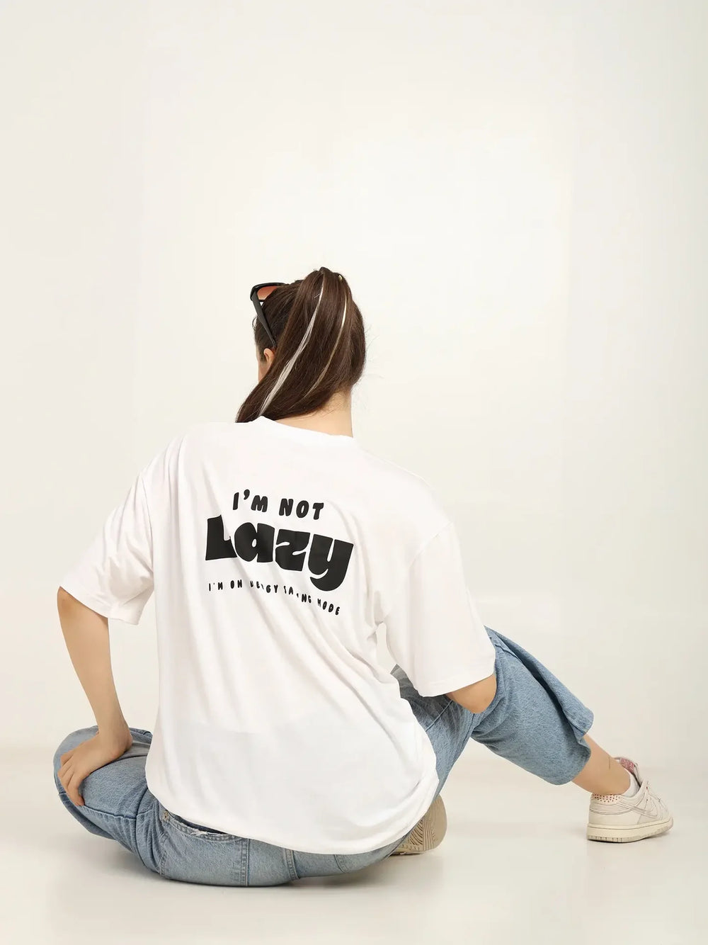 Women Oversized Bamboo T-Shirt – Soft, Breathable & Sustainable Fit - EarthBased