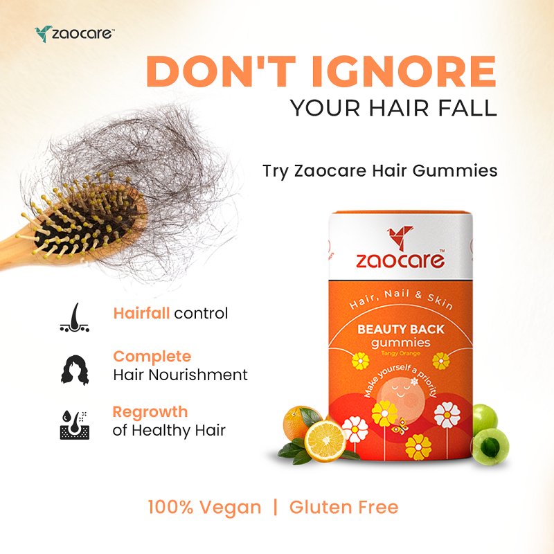 Zaocare_ Beauty_ Back_ Biotin _Gummies_ For_ Men_ &_ Women | For Hair, _Nail _& _Skin | Plant_ Based _002