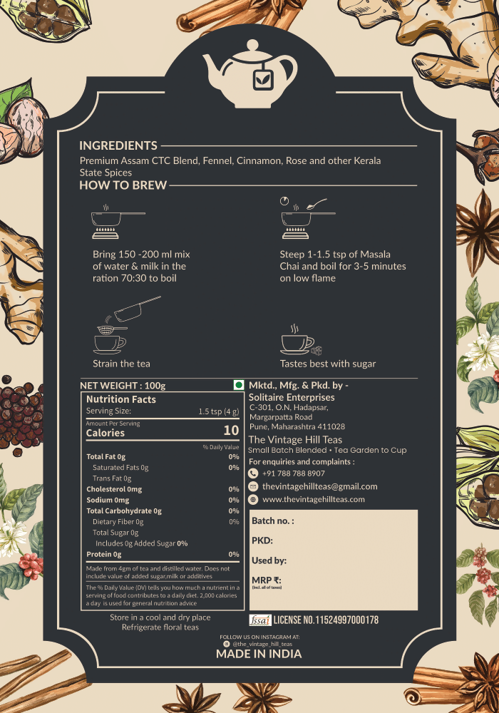 Punjabi Masala Chai - EarthBased