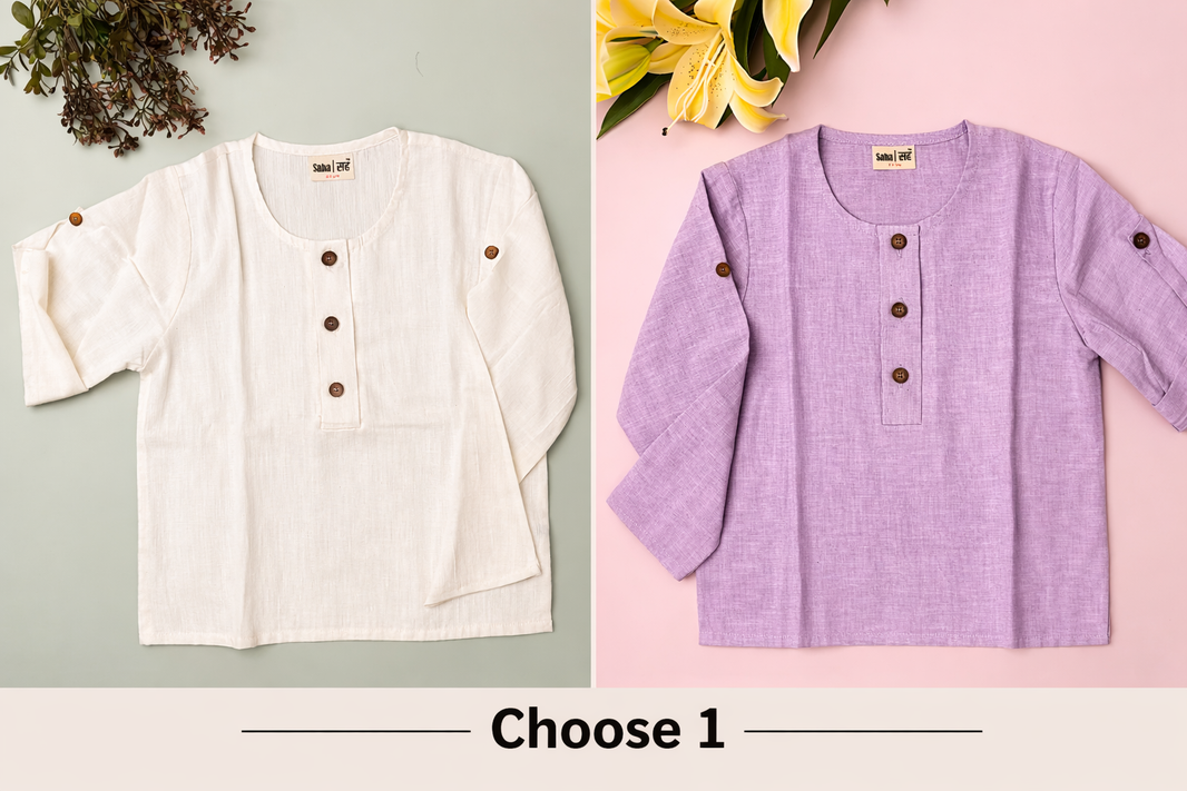 Sleek Sleeve' - Boys' Button-Down Sleeve Shirt - EarthBased