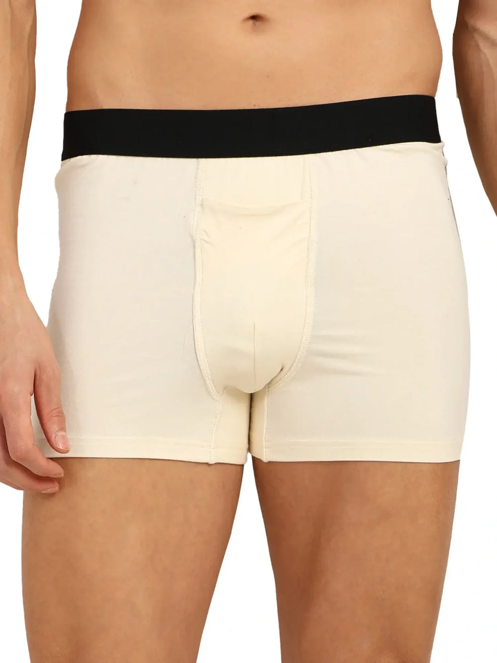 Bamboo Men’s Ultra-Soft Trunks & Boxers | Black & Cream | Pack of 2 - EarthBased