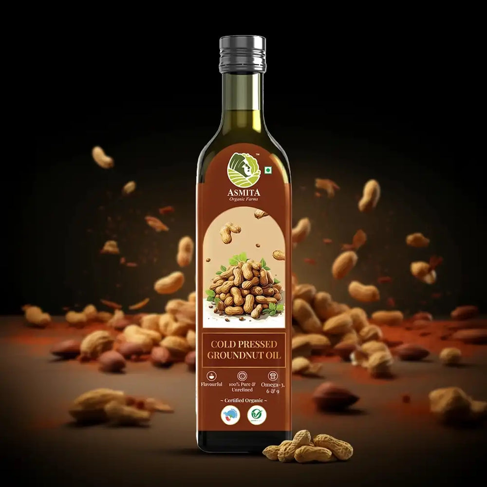 Organic Cold Pressed Groundnut Oil - EarthBased