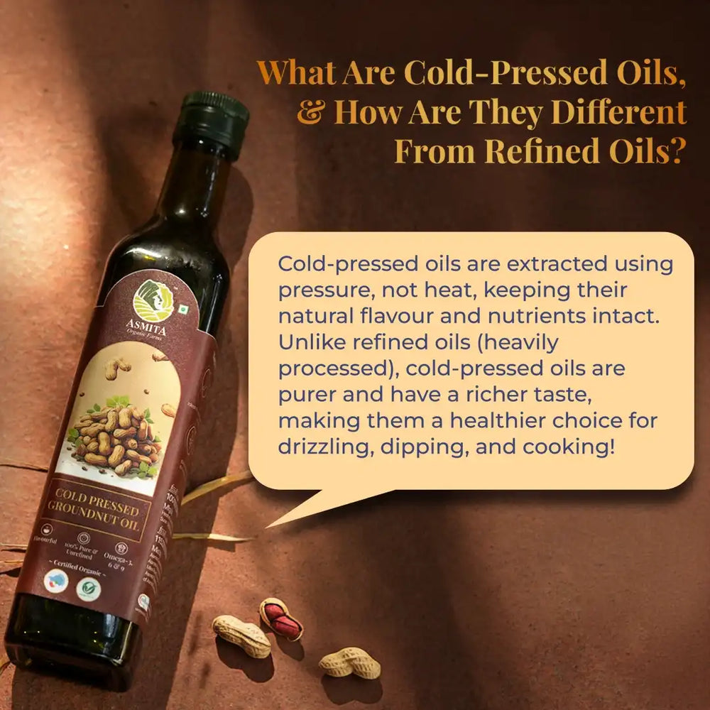 Organic Cold Pressed Groundnut Oil - EarthBased