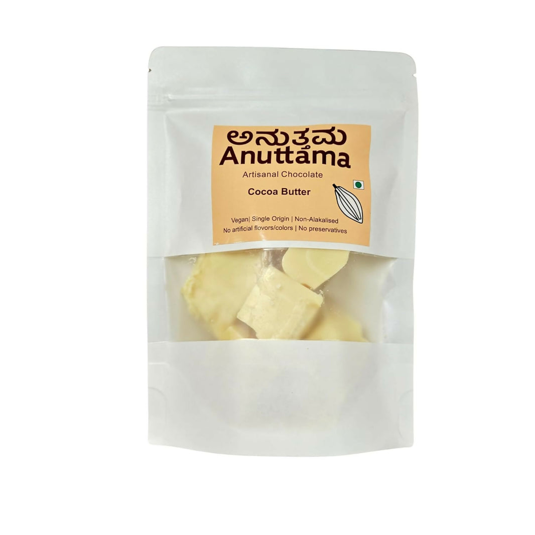 Cocoa Butter | Raw Cocoa Butter | Non-Deodorized Cocoa Butter | - EarthBased