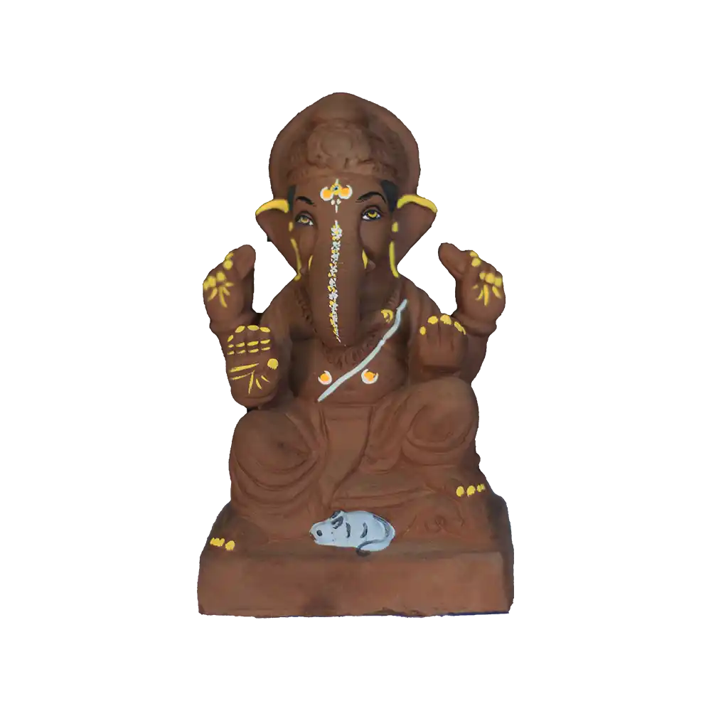 Dhumravarna Ganapathi Murti ( 9 Inch ) - EarthBased