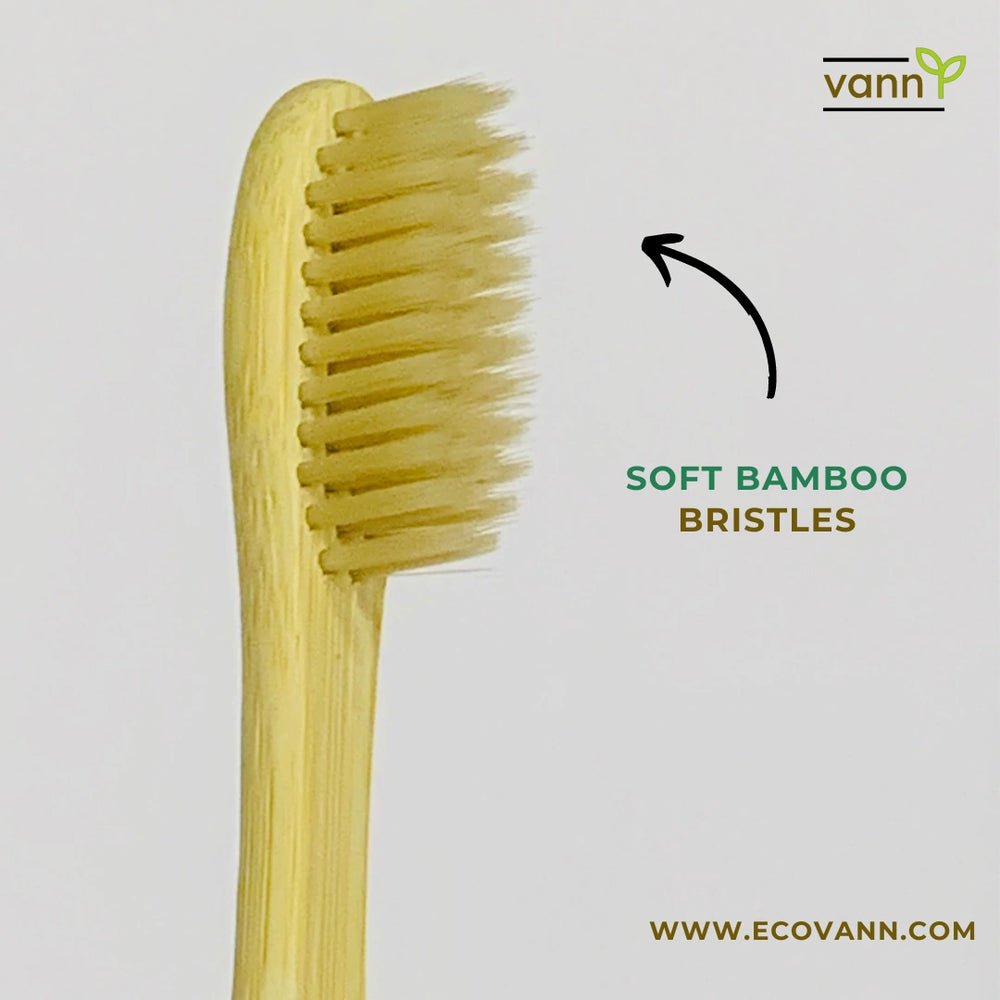 Eco Vann Bamboo Toothbrush (Pack of 2) - EarthBased