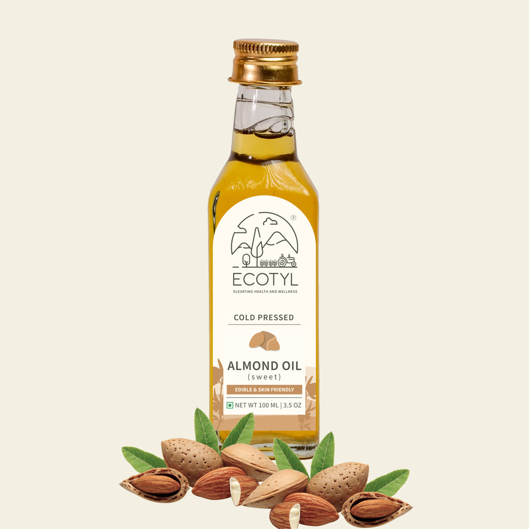 Ecotyl Cold-Pressed Sweet Almond Oil bottle