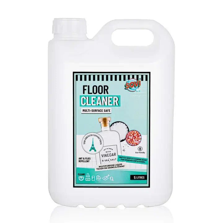 SOVI® VINEGAR POWERED DISINFECTANT FLOOR CLEANER, FRENCH CONNECTION - EarthBased