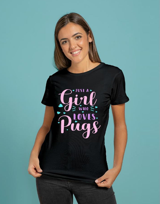 Girl Who Loves Pugs — Earthbased