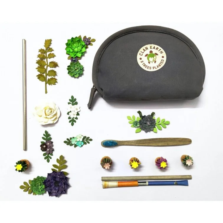 Clan Earth Pika Pouch - Walnut brown - EarthBased