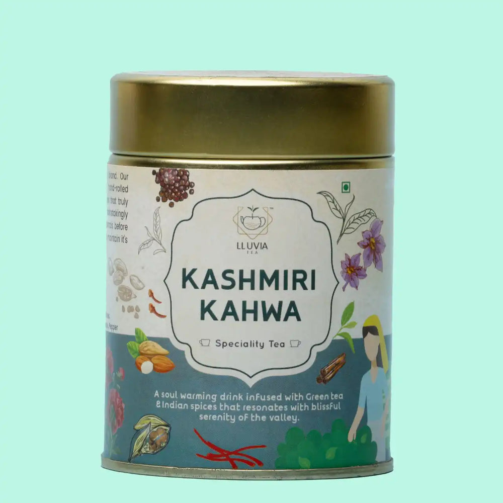 Kashmiri Kahwa Tea | Lluvia Tea - EarthBased