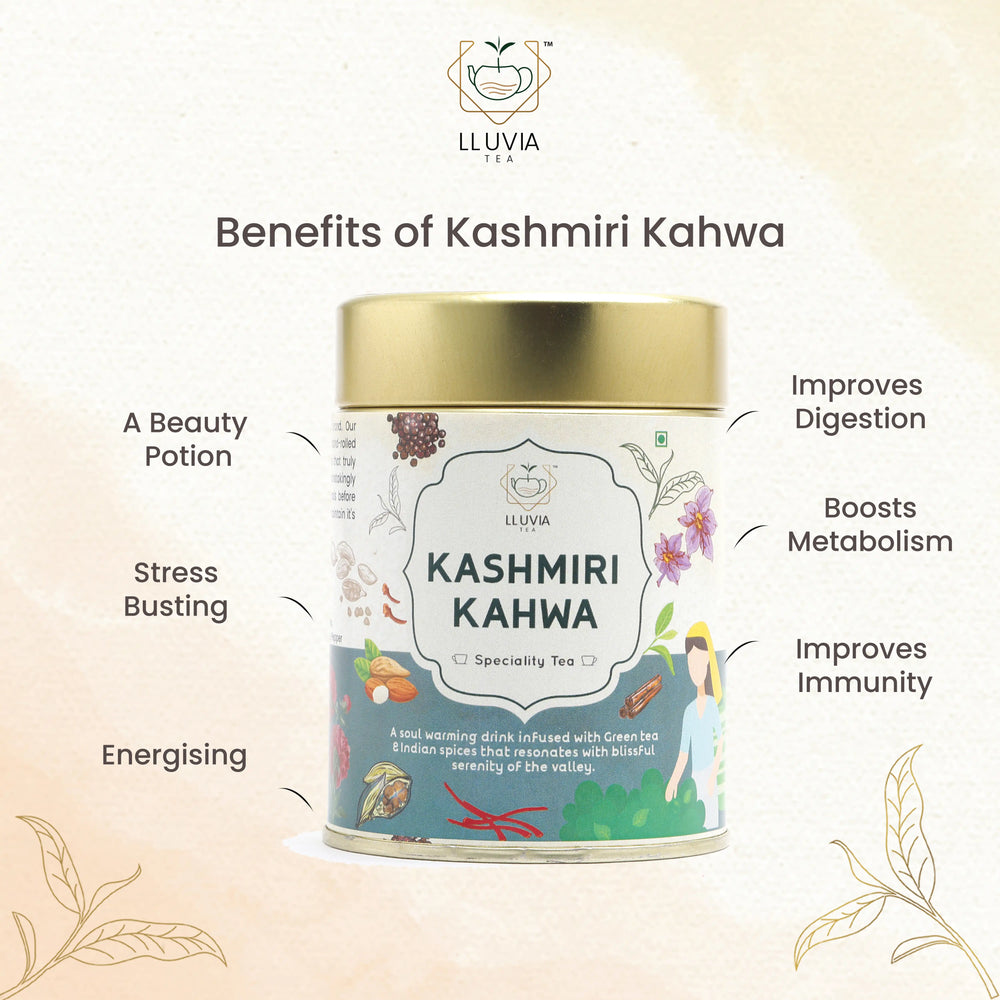 Kashmiri Kahwa Tea | Lluvia Tea - EarthBased
