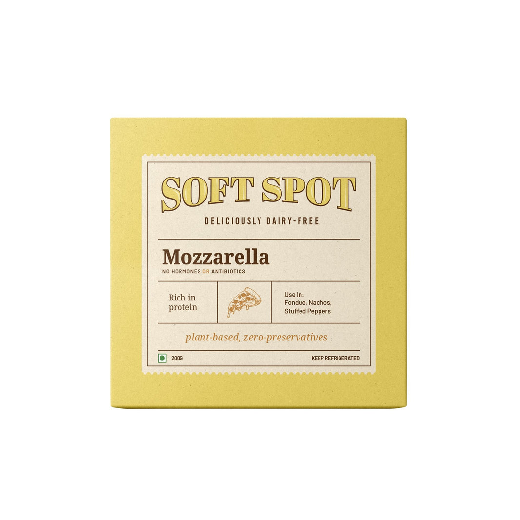 Soft Spot plant-based mozzarella 200 g pack front