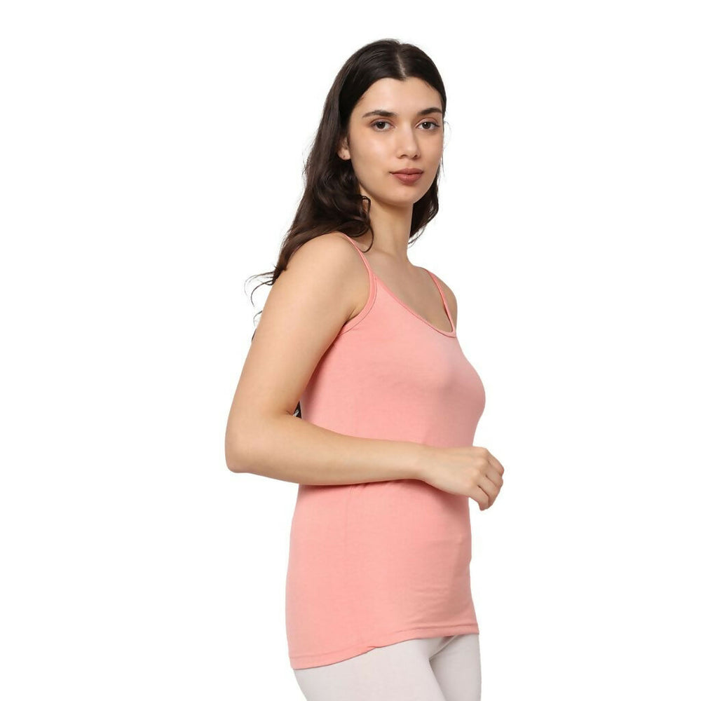Bamboo Fabric Peach Camisole – Soft, Breathable, Eco-Friendly, and Stylish for All-Day Comfort and Elegance - EarthBased