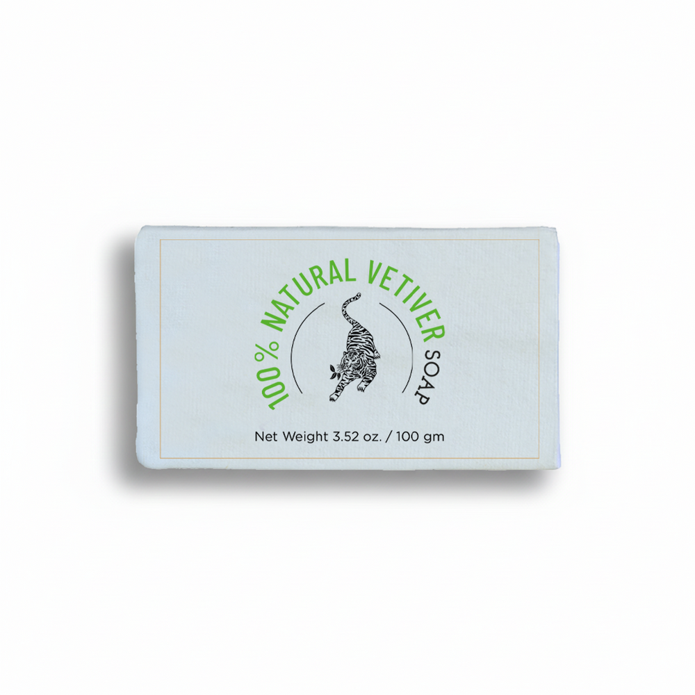 100% Natural Vetiver Soap | Pack of 2 - EarthBased