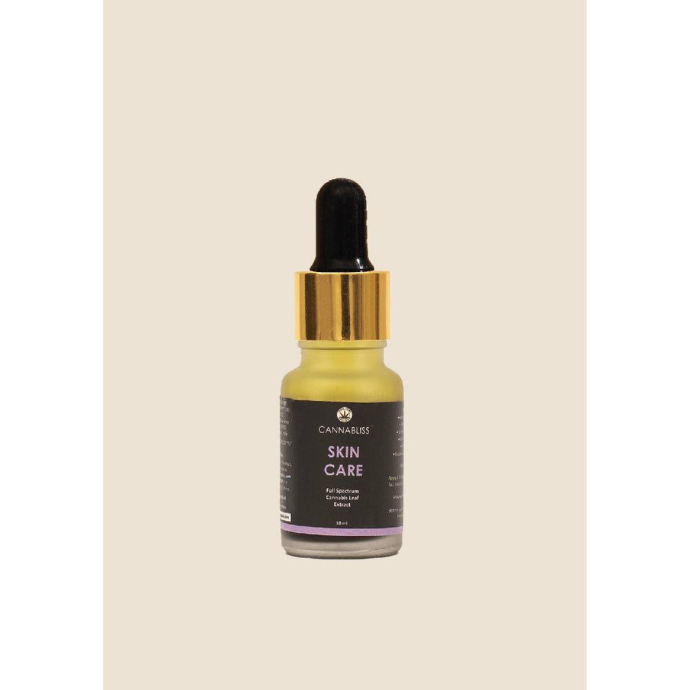 CannaBliss SKIN CARE (with 0.5% Cannabis Leaf Extract + Argan & Rosehip - Oil + Hemp Seed Oil) - 10 ML - EarthBased