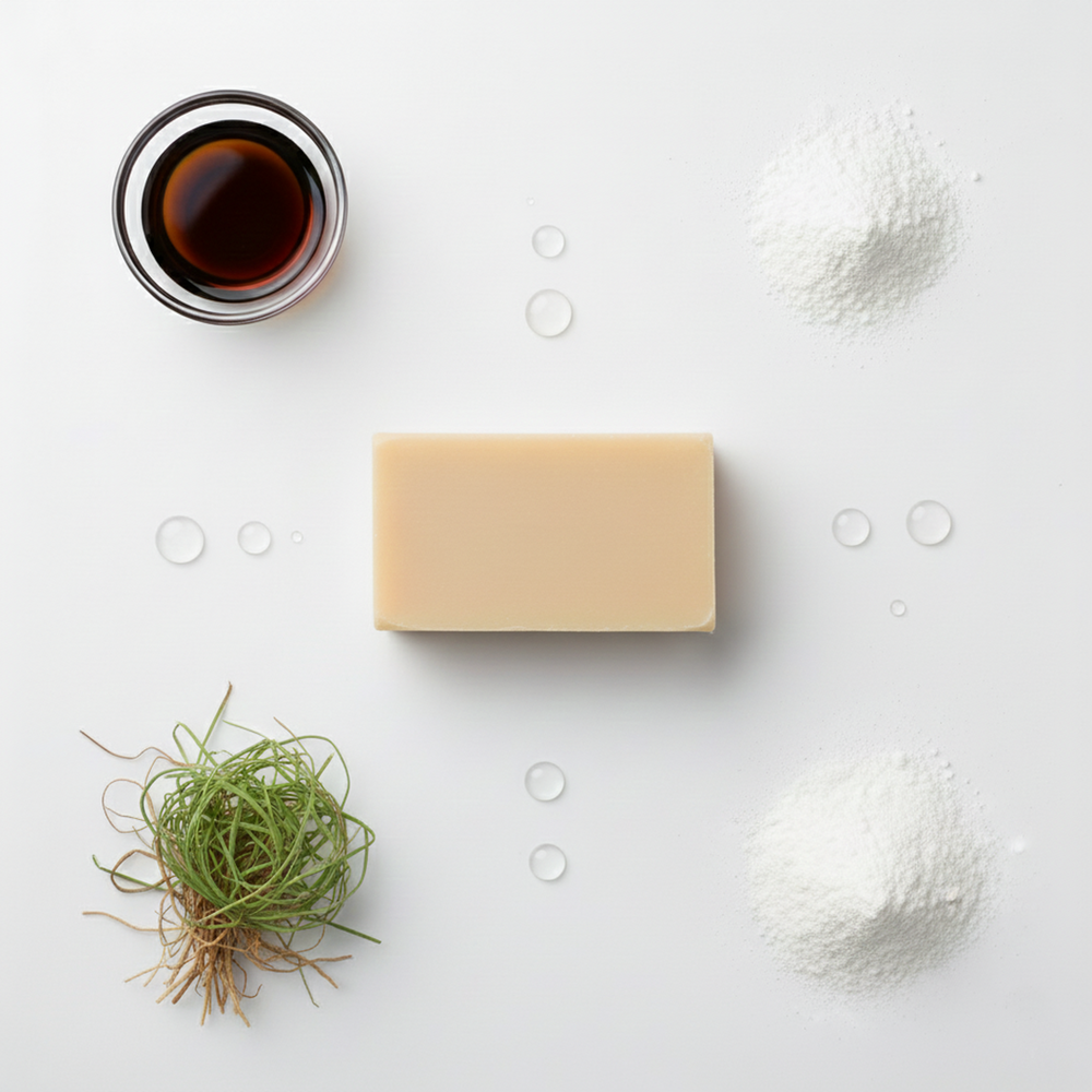 100% Natural Vetiver Soap | Pack of 2 - EarthBased
