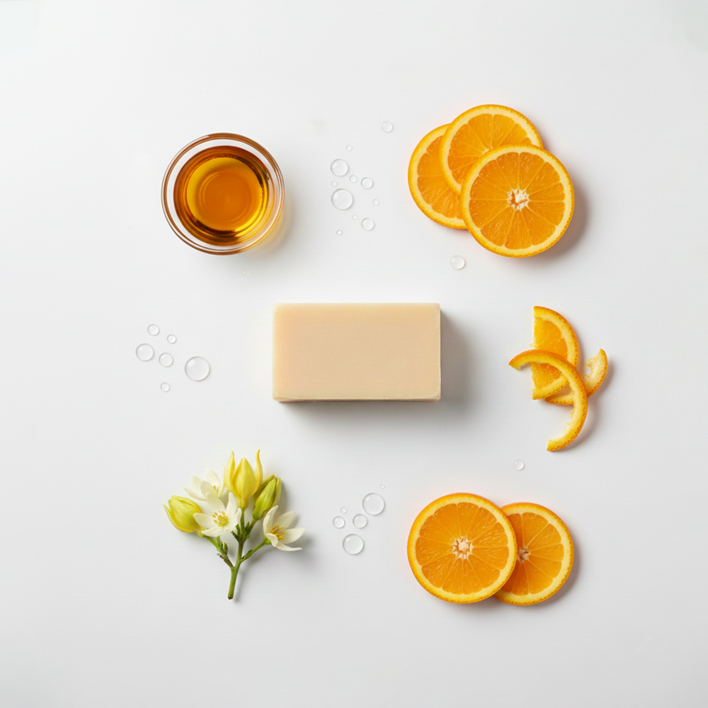 100% Natural Sweet Orange / Ylang Ylang Soap - EarthBased