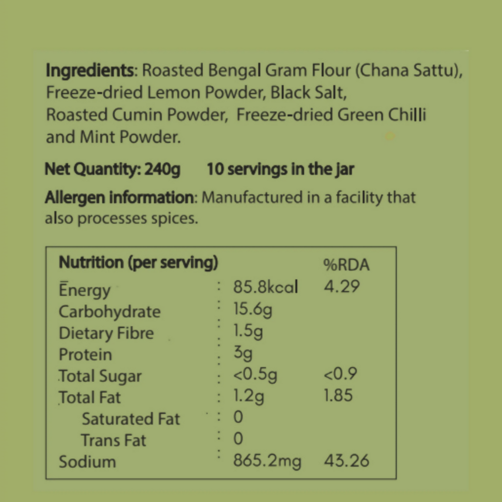 Sattu Chilli Drink – Energy and Hydration - EarthBased