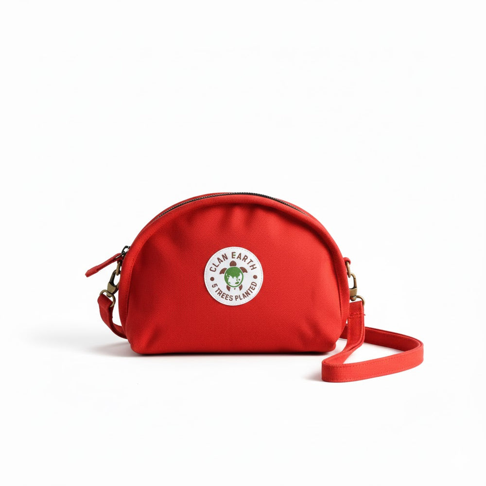 Clan Earth Pika Purse - Cherry Red - EarthBased
