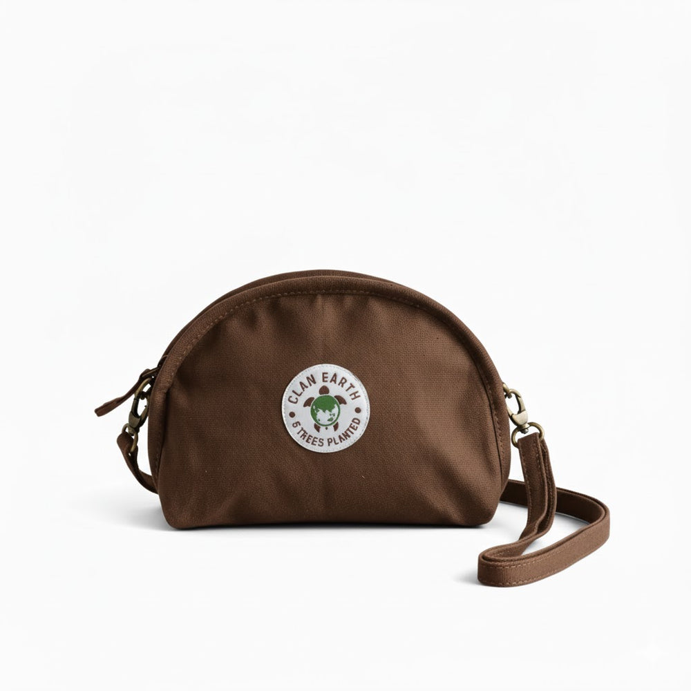 Clan Earth Pika Purse - Walnut brown - EarthBased