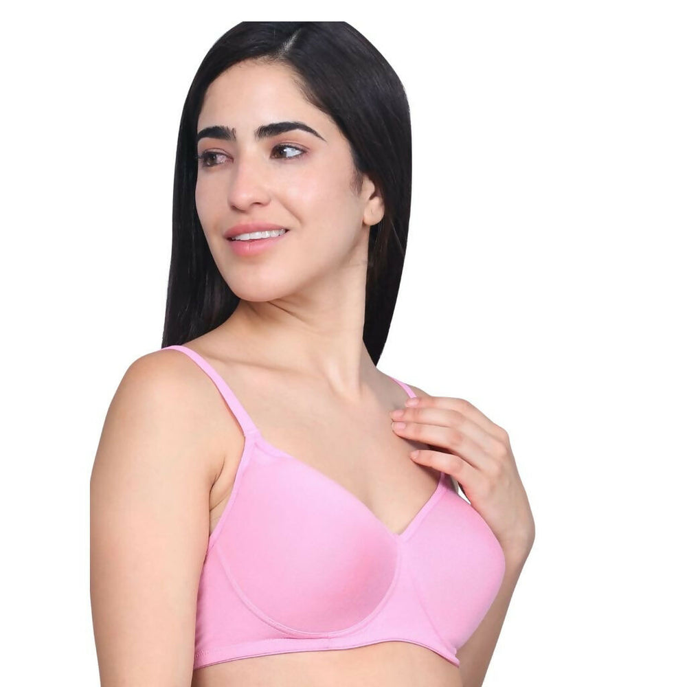 Bamboo Fabric Full Coverage Padded T-Shirt Bra – Soft, Comfortable, Eco-Friendly, and Supportive for All-Day Wear and Perfect Fit - EarthBased