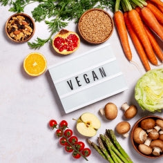 Plant-based vegan meal and life expectancy research
