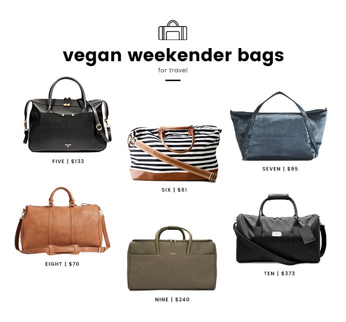 Vegan Travel Bags