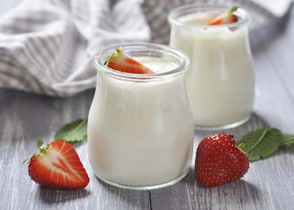 Plant-based dairy-free yogurt