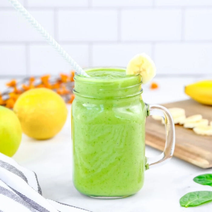 Boost Your Wellness Naturally: A Simple and Delicious Green Detox Smoothie Recipe | earthbased.in