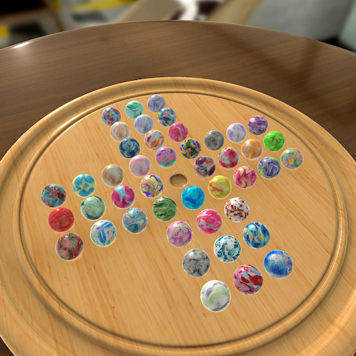 Glass marbles for the classic marble game