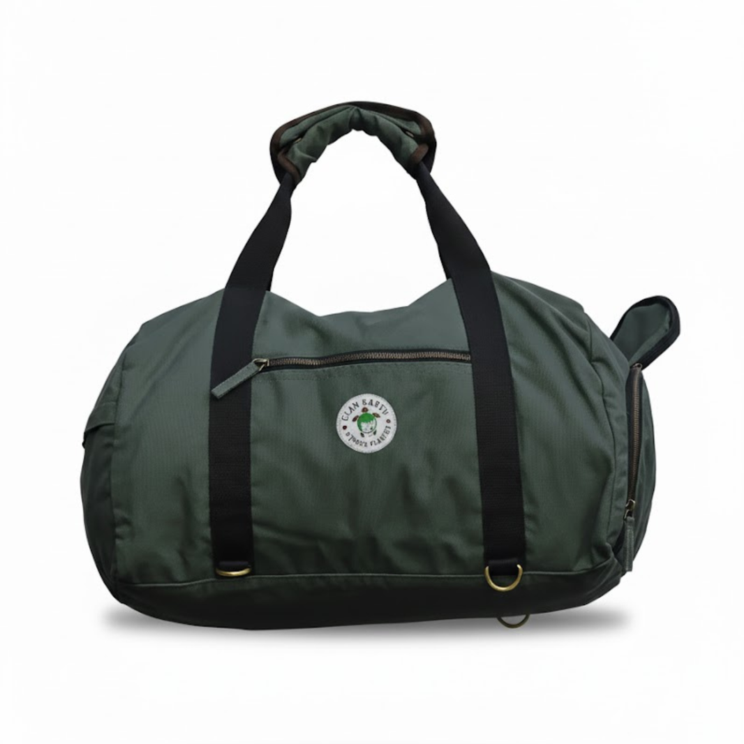 Rhino Duffel - Olive Green | Clan Earth - EarthBased 