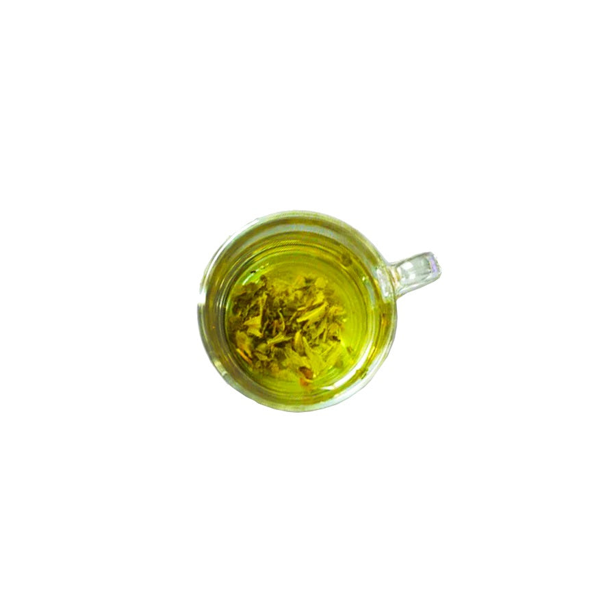 Kheoni Smoked Wild Tea pack – close-up
