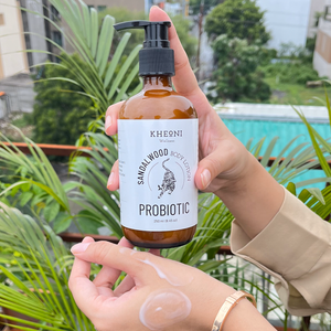 Probiotic Sandalwood Body Lotion - EarthBased 