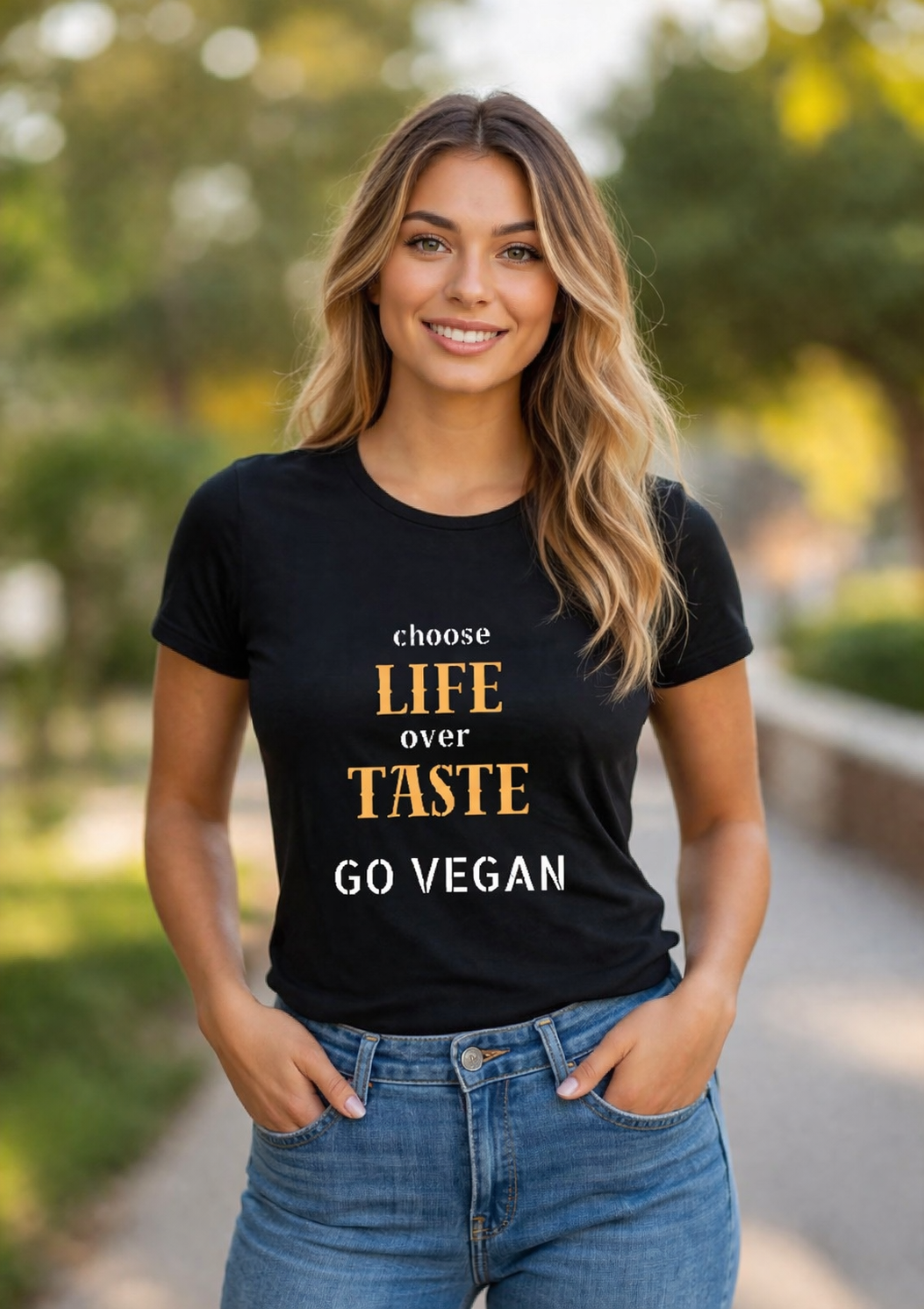 Choose Life Over Taste (Female) — Earthbased
