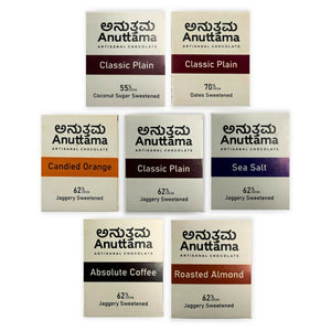 Anuttama | Assorted Dark Chocolate | Combo - EarthBased 